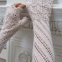 Terzetto Lace Mitts (Victorian style fingerless gloves) e-Pattern