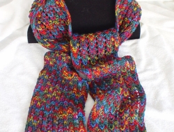 Peaks and Valleys Scarf e-Pattern