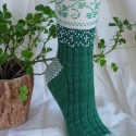 Beaded Shamrocks Socks Kit (includes pattern)