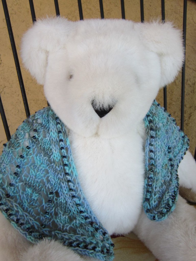 Dolly's Top-Down Tri Shawl