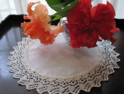 Lace-edged Doily  e-Pattern (expanded 4-page edition)