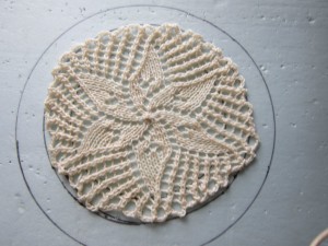 Preliminary stretching into a circle