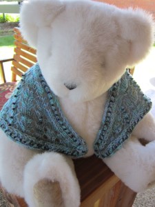 Dolly’s Top-Down Tri Shawl